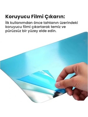 Fun And Market Buğz 2'li Paslanmaz Çelik Kesim Panosu Seti