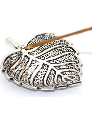 Fun And Market Buğz Metal Yaprak Tasarımlı Tütsülük Model 1