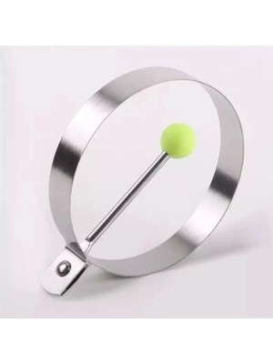 Fun And Market Buğz Metal Yuvarlak Omlet Krep Kalıbı