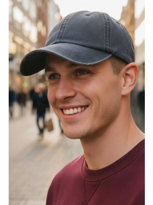 Tezzgelsin Erkek Eskitme Vintage %100 Pamuklu Ayarlanabilir Beyzbol Kep Şapka