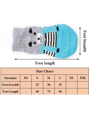 Fun And Market Buğz Kedi Köpek Kaydırmaz Örme Çorap