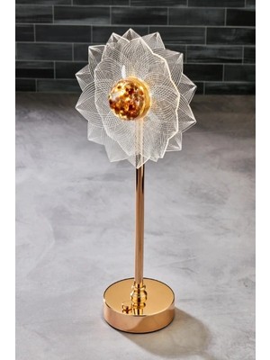 Fun And Market Buğz Çiçek Tasarımlı LED Masa Lambası