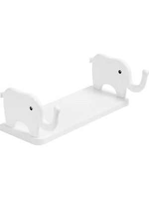 Fun And Market Buğz Fil Desenli Yapışkanlı Çok Amaçlı Raf