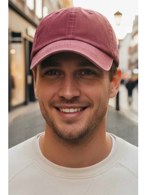 Tezzgelsin Erkek Eskitme Vintage %100 Pamuklu Ayarlanabilir Beyzbol Kep Şapka