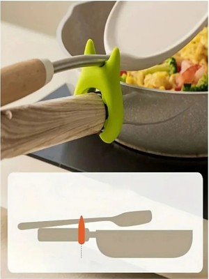 Fun And Market Buğz Silikon Tava Tencere Kaşık Tutucu