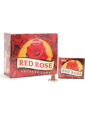 Fun And Market Buğz Red Rose Aromalı Konik Tütsü