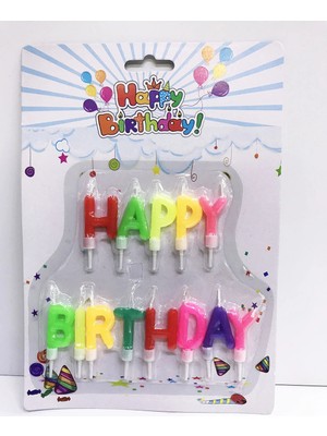 Fun And Market Buğz Rengarenk Happy Birthday Mum