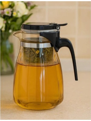 Fun And Market Buğz 900 ml Süzgeçli Cam Sürahi