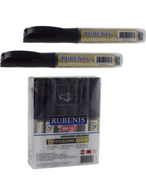 Rubenis Tahta Kalemi Kartuşlu Siyah Rbm-102/S (12 Li Paket)