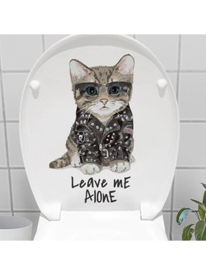 Fun And Market Buğz Decohandy Klozet Etiketi Leave Me Alone