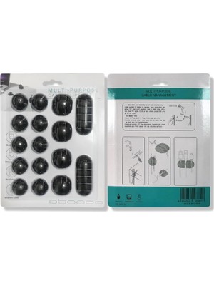 Fun And Market Buğz Kablo Düzenleyici Set 16 Parça