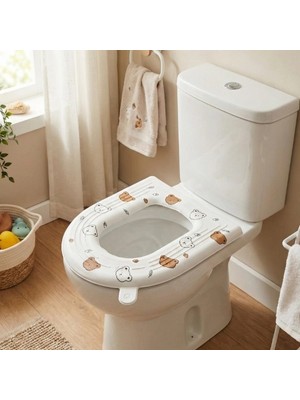 Fun And Market Buğz Desenli Klozet Oturak Kılıfı