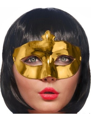 Fun And Market Buğz Altın Renk Ekstra Parlak Balo Maskesi