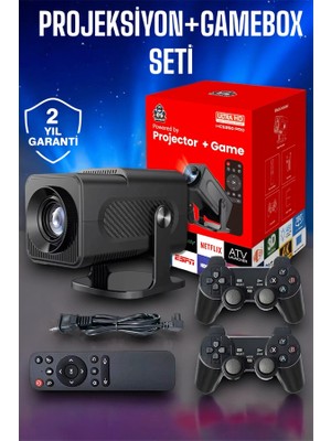 Fun And Market Buğz Bluetooth ve Yüksek Çözünürlükle Donatılmış Kompakt Projeksiyon Cihazı - Buğz