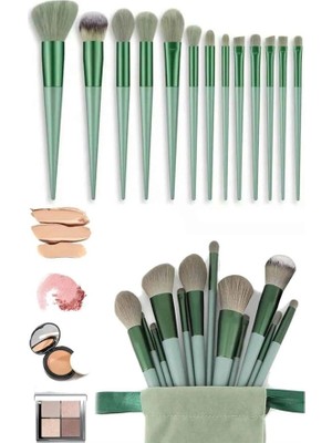 Fun And Market Buğz Profesyonel Makyaj Fırça Seti 13 Parça Yumuşak Kıllı Fırça Seti Far Fırçası - Buğz