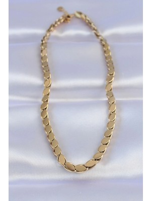 Fun And Market Buğz 316L Çelik Gold Renk Arpa Model Kolye - Buğz