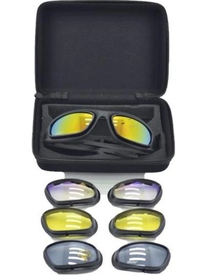 Fun And Market Buğz Çok Lensli Tactical Gözlük Seti