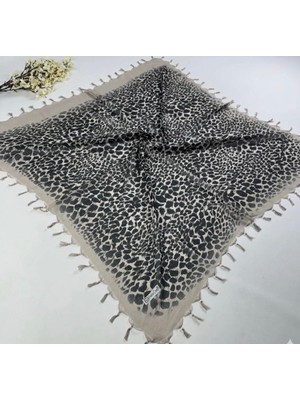 Eripek Sökme Boncuklu  Desenli Tülbent 06435-04