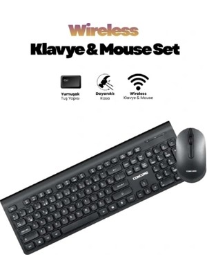 Fun And Market Buğz Multimedya Q Klavye ve Mouse Seti