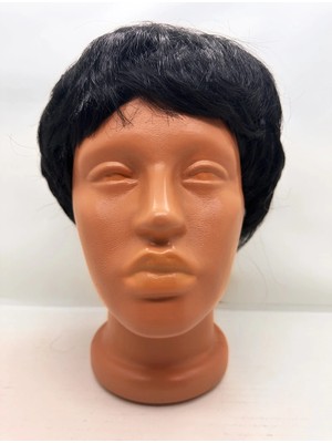 Fun And Market Buğz Siyah Renk Kısa Kesim Içi Astarlı Erkek Peruğu