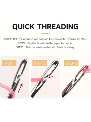 Fun And Market Buğz Kolay Iplik Geçirilen Iğne Seti 12 Adet