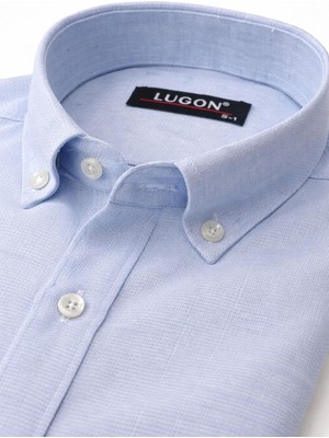 Lugon Klasik Regular Fit Uzun Kol Erkek Gömlek 7612