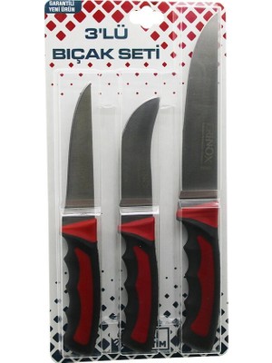 Vice Avm 3pcs Kurban Bıçak Seti R-032K--R-320Y--R-0403 Kemik Sıyırma - Deri Soyma=yüzme - Kurban Bıçak GO53/1395
