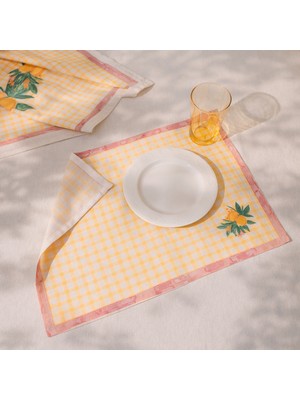 Evidea Soft Brisa 2'li Amerikan Servis - Ekru - 35X50 cm
