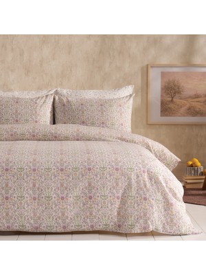Puffy Vice Çift Kişilik Polycotton Nevresim Seti - Kül Moru