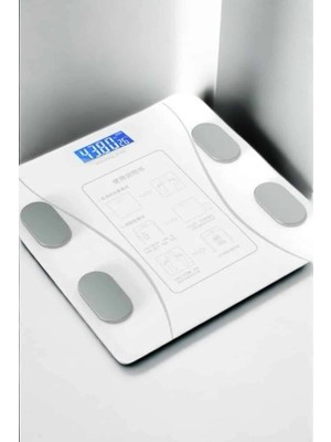 Fun And Market Buğz Tartı Baskül Dijital Elektronik Tartı Vücut Analiz Wifi Akıllı Yağ Ölçer - Buğz