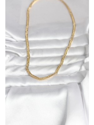 Fun And Market Buğz cm 14K Gold Renk Zincir Model 45 cm Kadın Kolye - Buğz
