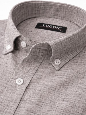 Lugon Klasik Regular Fit Uzun Kol Erkek Gömlek 7612