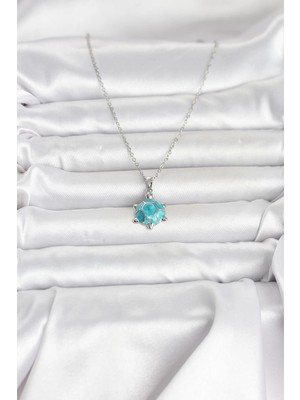 Fun And Market Buğz 316L Çelik Zincir Gümüş Renk Kaplumbağa Model Kadın Kolye - Buğz