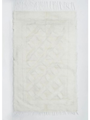 Kilim Co. Tiftik Yünden El Dokuma Siirt Battaniyesi 80X120 cm (0.96 M²)