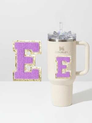 Adoz Shopping Uyumlu Premium Harf /aksesuar – Tekstil Kaplama Kişiselleştirilmiş Tasarım Qncharf-E