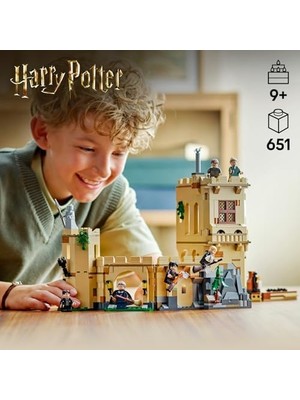 Potter Hogwarts Şatosu: Uçuş Dersleri 76447-9 Yaş ve Üzeri Çocuklar ve Yetişkinler Için Koleksiyonluk Oyuncak Yapım Seti, Doğum Günü Hediyesi (651 Parça)