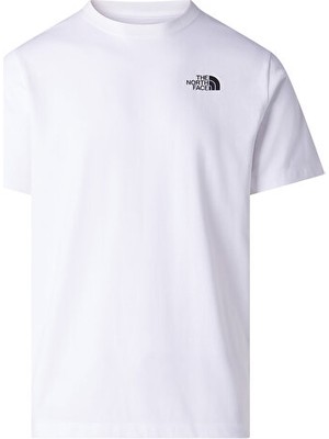 The North Face M Box Nse Celebration Reg Ss Tee Erkek Outdoor Tişörtü NF0A8GV2FN41 Beyaz