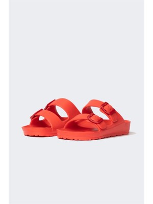 Gezer Yazlık Kadın Çift Toka Ayarlanabilir Banyo Bahçe Plaj Havuz Terlik