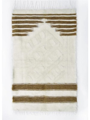 Kilim Co. Tiftik Yünden El Dokuma Siirt Battaniyesi 80X120 cm (0.96 M²)