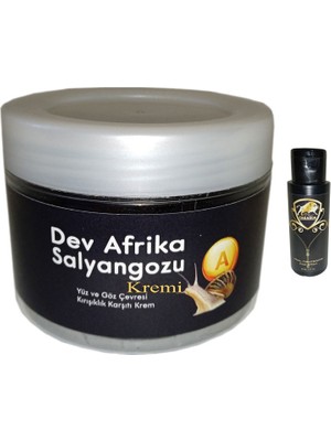 Giant Yaşlanmakarşıtı 100ML Dev Afrikasalyangozu Kremi + Caraboa Analdaraltıcı Sıkılaştırıcıkrem 60 ml
