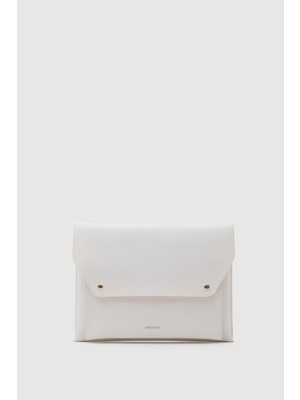 Shule Bags Frame Laptop & Tablet Çantası Krem