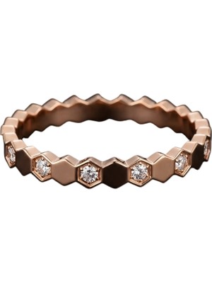 La Nuit London Jewels Zıgzag Dıamond Band Yüzük