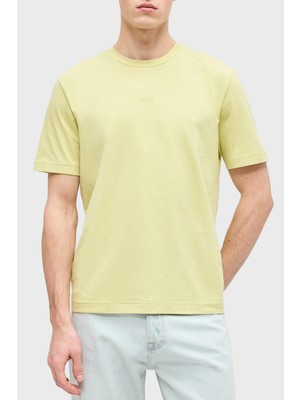 Boss Pamuklu Regular Fit Logolu Yuvarlak Yaka T Shirt Erkek T Shirt 50473278 267