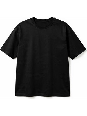 Veracraft Premium 30/2 Süprem Penye Oversize Unisex Tişört - Tok Kumaş Basic T-Shirt