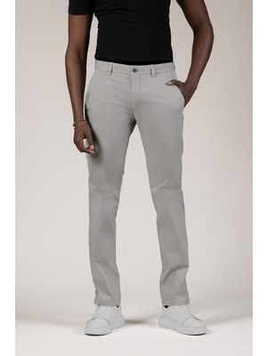 Akçaylar Regular Fit Pamuklu Büyük Beden Yazlık Chino Pantolon