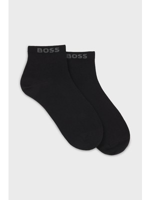 Boss Pamuklu Logolu 2 Pack Çorap Erkek Çorap 50491208 001