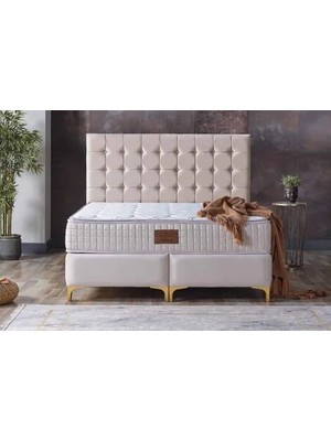 Vivense Isabel Baza Başlık Yatak Seti, 160X200