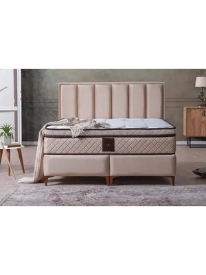 Vivense Diana Baza Başlık Yatak Seti, 160X200