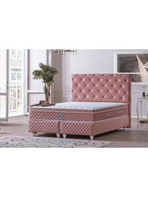 Vivense Luna Baza Başlık Yatak Seti, 90X190