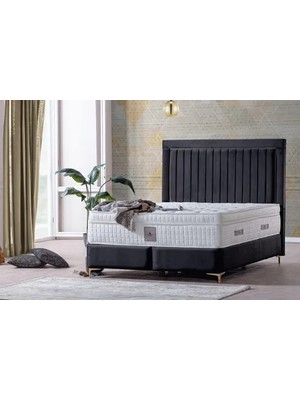 Vivense Leila Baza Başlık Yatak Set, 160X200